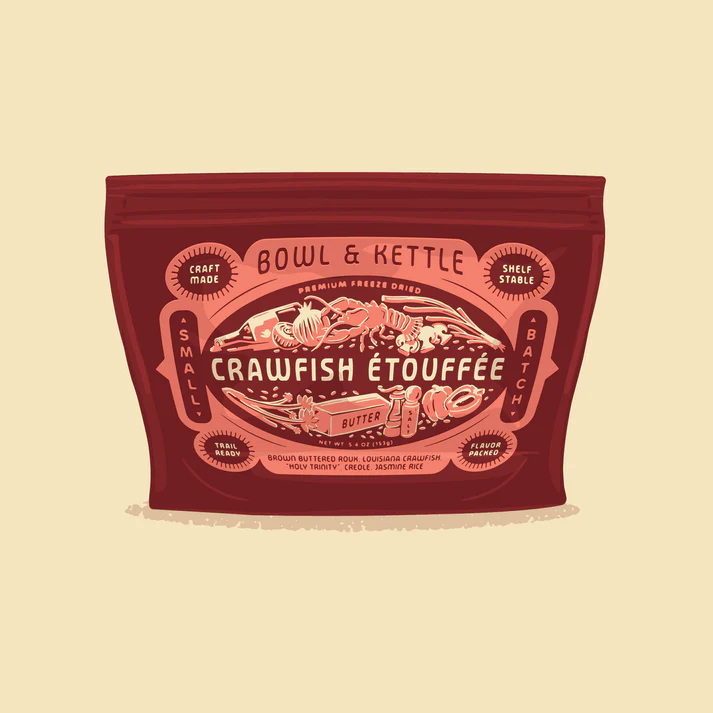 Bowl and Kettle Crafish Etouffee Front