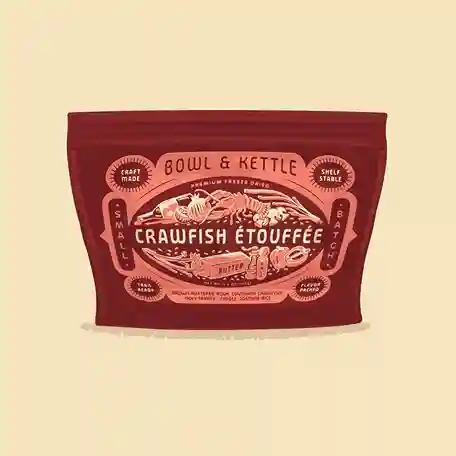 Bowl and Kettle Crafish Etouffee Front