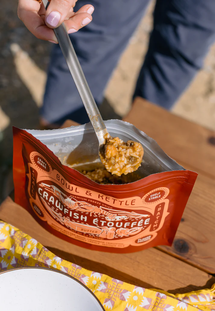 Bowl and Kettle Crafish Etouffee In Action 2