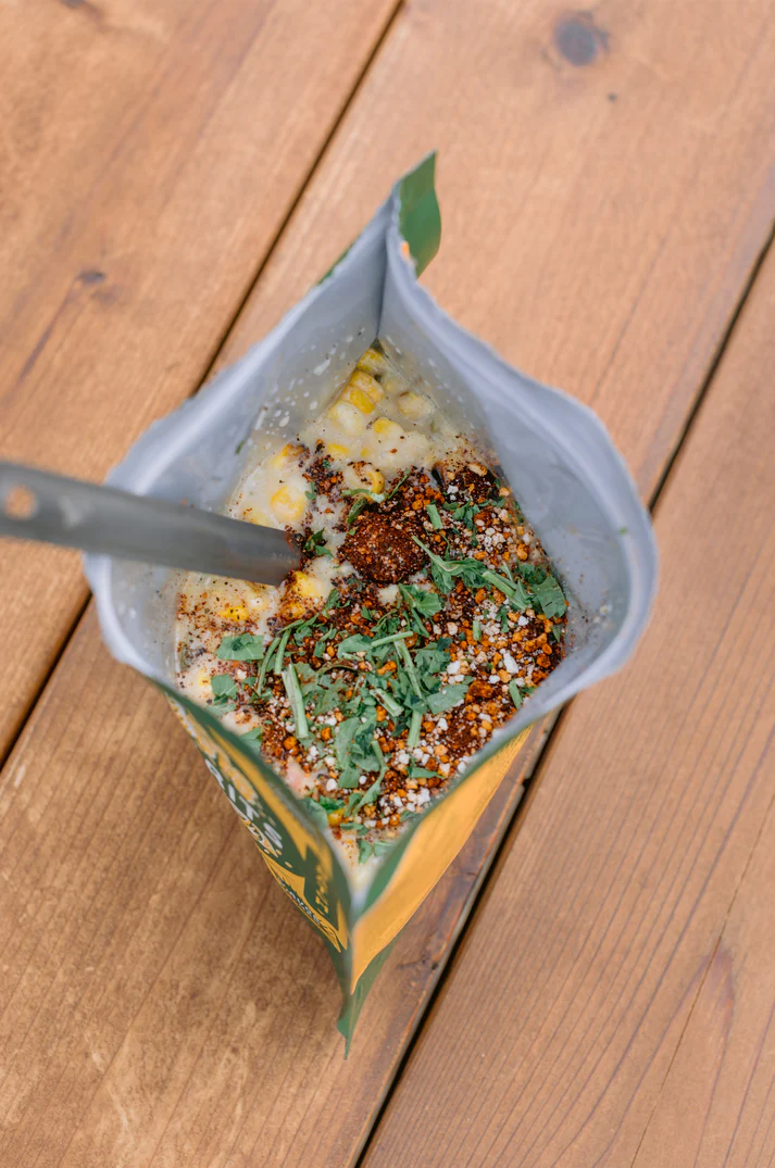 Bowl and Kettle Mexican Street Corn Grits Open