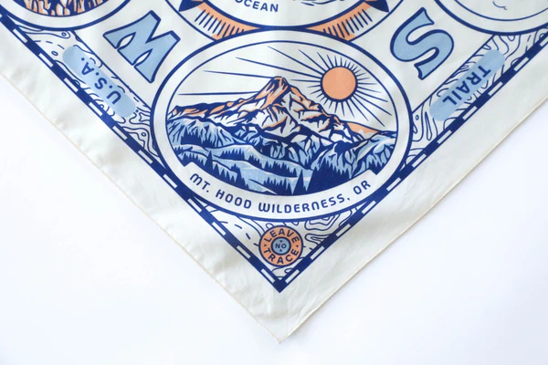 Bowl and Kettle Pacific Crest Trail Bandana 5