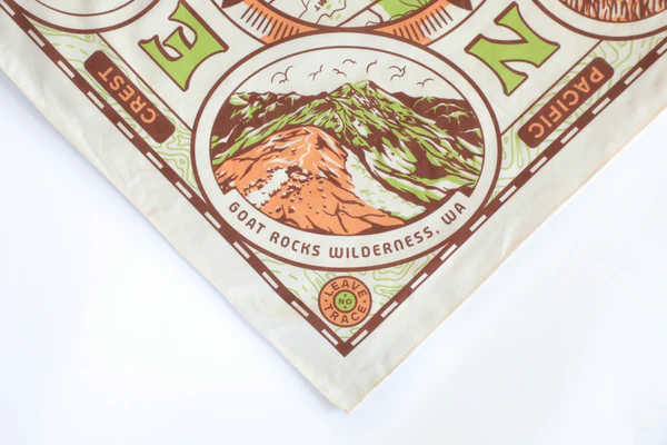 Bowl and Kettle Pacific Crest Trail Bandana 6