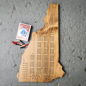 Two Track New Hampshire Cribbage Board