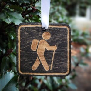 Hiker Ornament