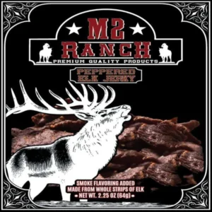Elk Jerky - Peppered